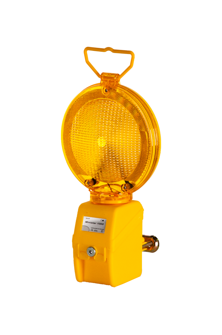 Kelio žibintas Twilight Lamp Ø 180 mm, geltonos spalvos (galima rinktis spalvą)
