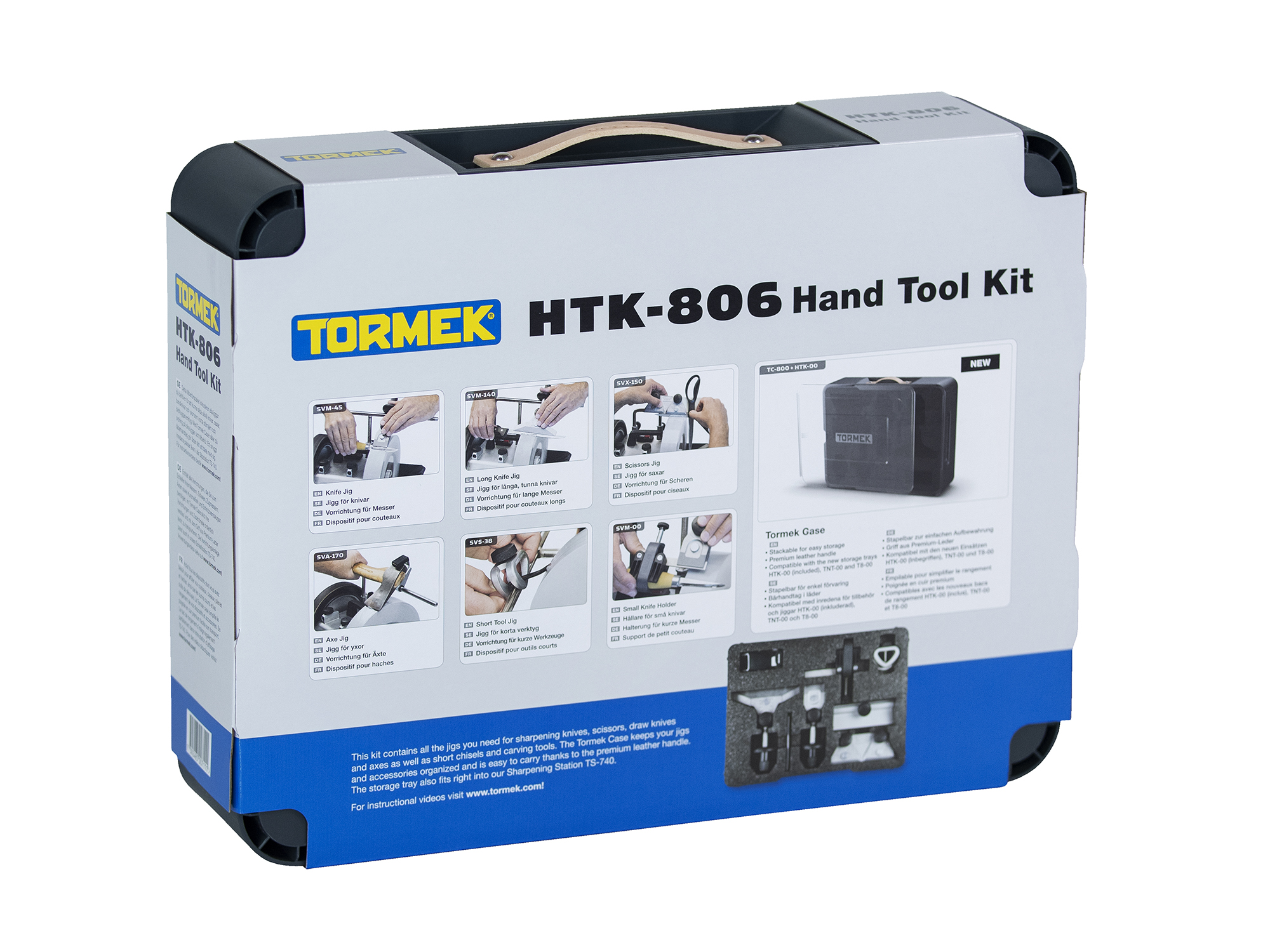 Rankinių įrankių galandimo laikiklių rinkinys Tormek HTK-806