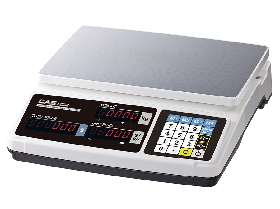 Elektroninės svarstyklės CAS PR II PLUS 15 kg