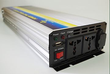 Įtampos keitiklis 12V-230V, 1000W sin