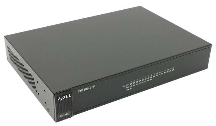 Komutatorius ZyXEL ES1100-16P