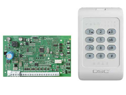 DSC PC1404 ir PC1404RK apsaugos sistemos komplektas