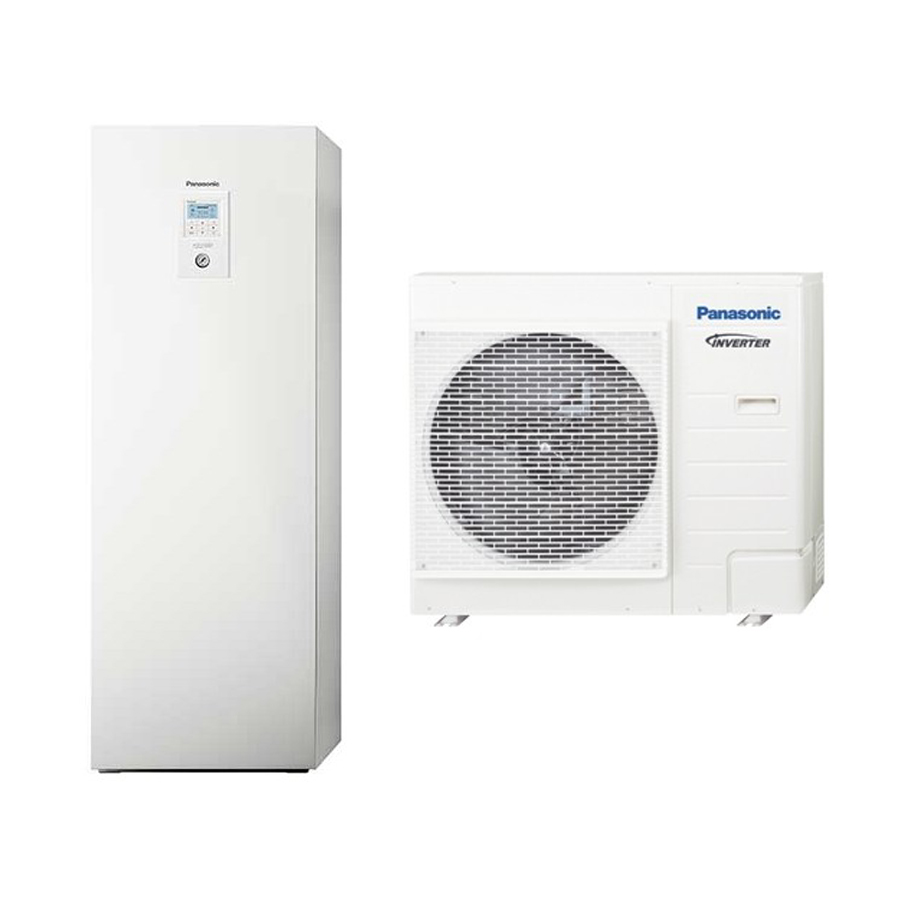 Šilumos siurblys oras-vanduo PANASONIC Aquarea WH-ADC0309H3E5B / WH-UD09HE5-1 (dviejų zonų, 9 kW)