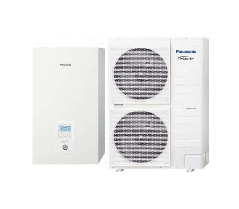 Šilumos siurblys oras-vanduo Bi-Bloc Panasonic WH-SDC09H3E8 /WH-UD09HE8 (9kW)