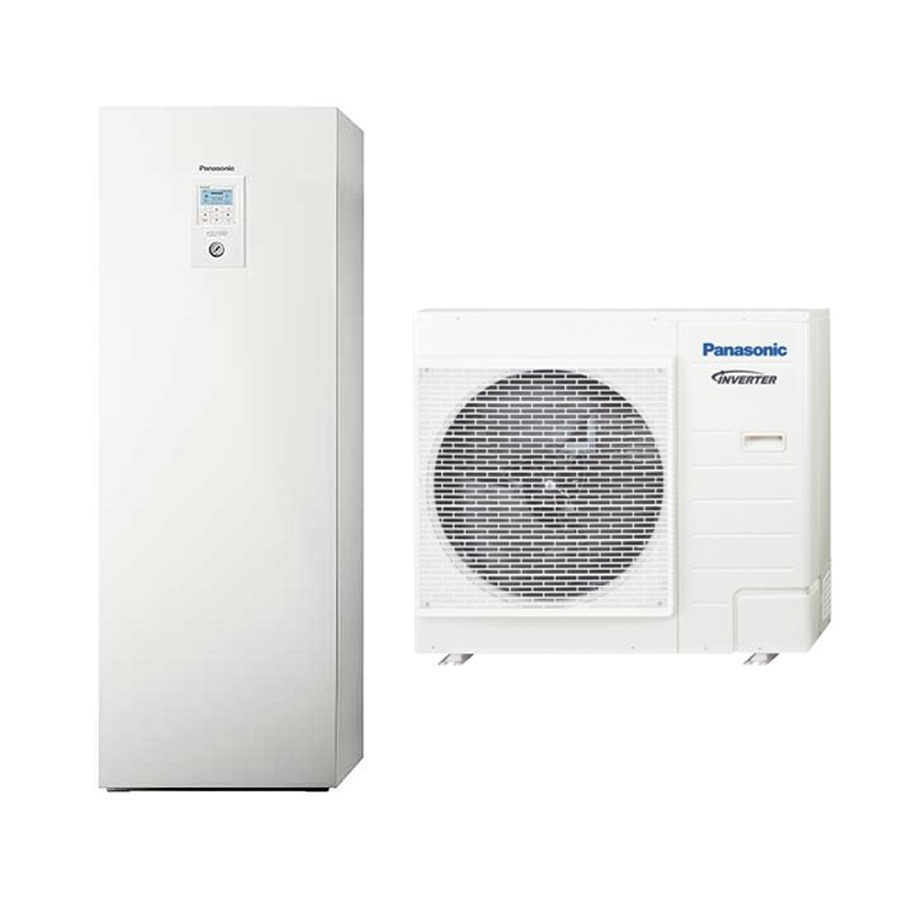 Šilumos siurblys oras-vanduo PANASONIC Aquarea WH-ADC0309H3E5B / WH-UD03HE5-1 (dviejų zonų, 3,2 kW)