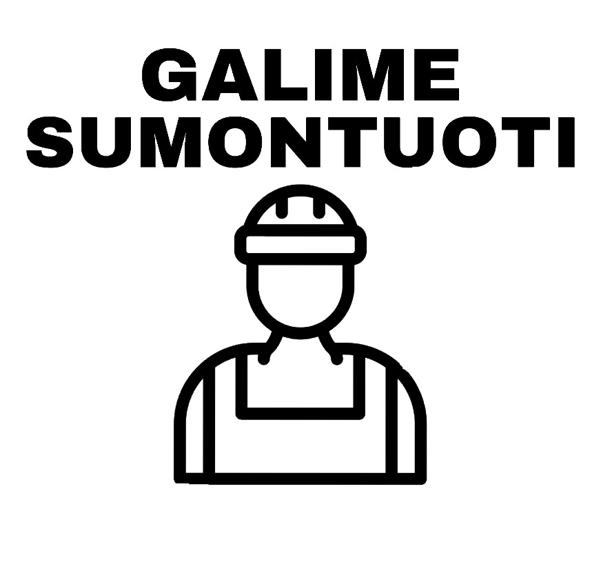 Galime sumontuoti