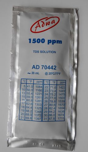 Adwa 1500 ppm kalibravimo tirpalas AD70442P (25 vnt.)