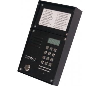 Telefonspynės komplektas CYFRAL ZC-2000D (juodos spalvos)