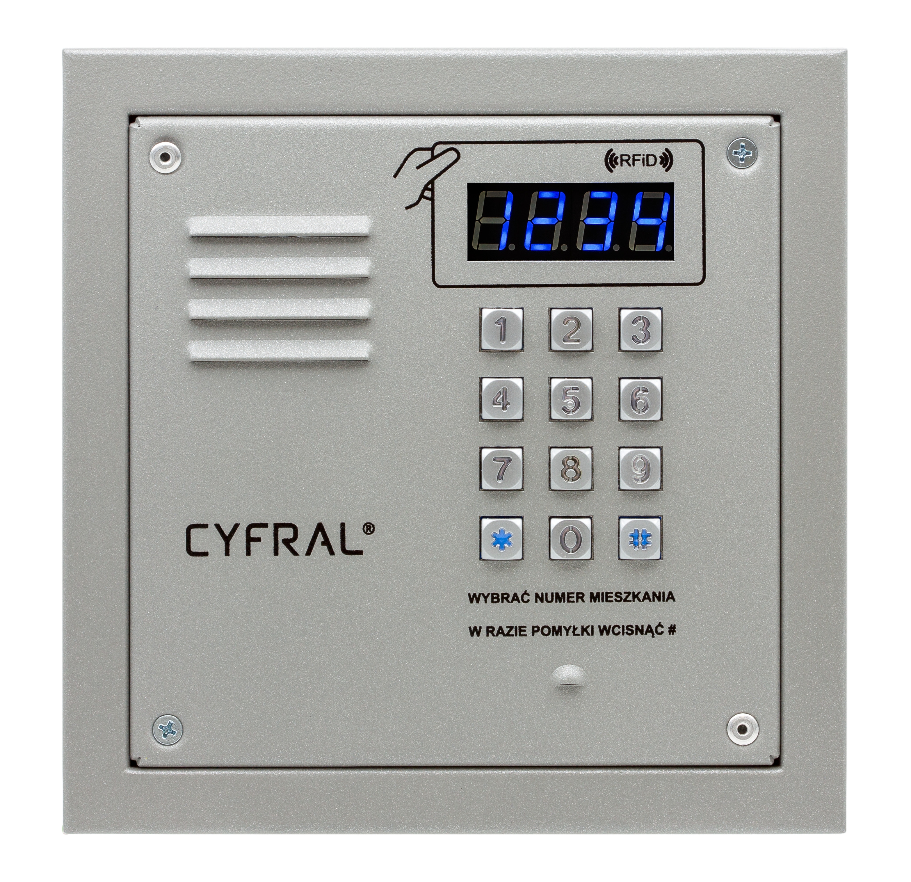 Telefonspynė CYFRAL PC-2000R (sidabro spalvos)