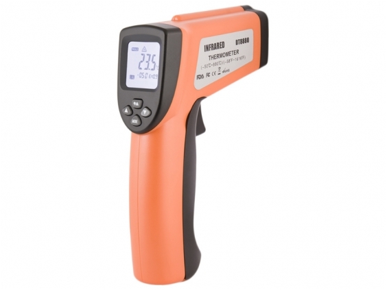 Infraraudonųjų spindulių termometras - pirometras DT8880