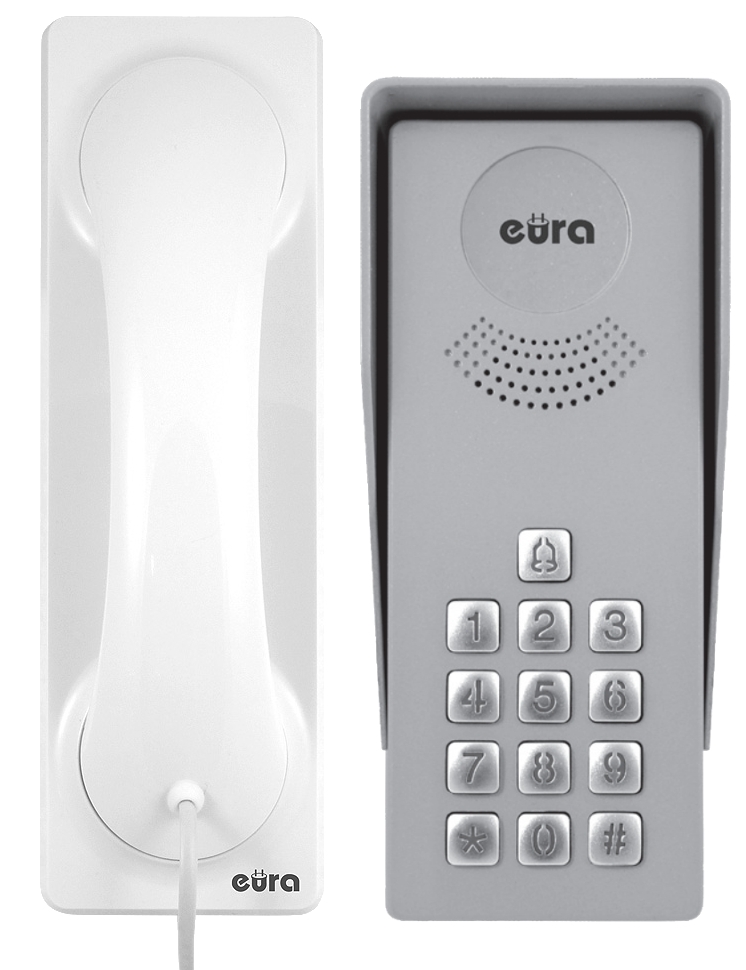 Domofonas ADP-36A3 INGRESSO (baltas)