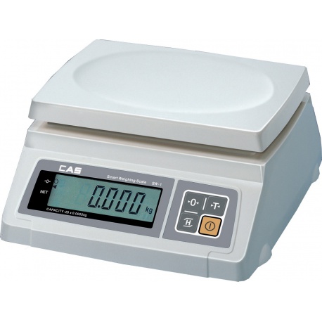 Stalinės svarstyklės CAS SW-1S (DD) 10 kg