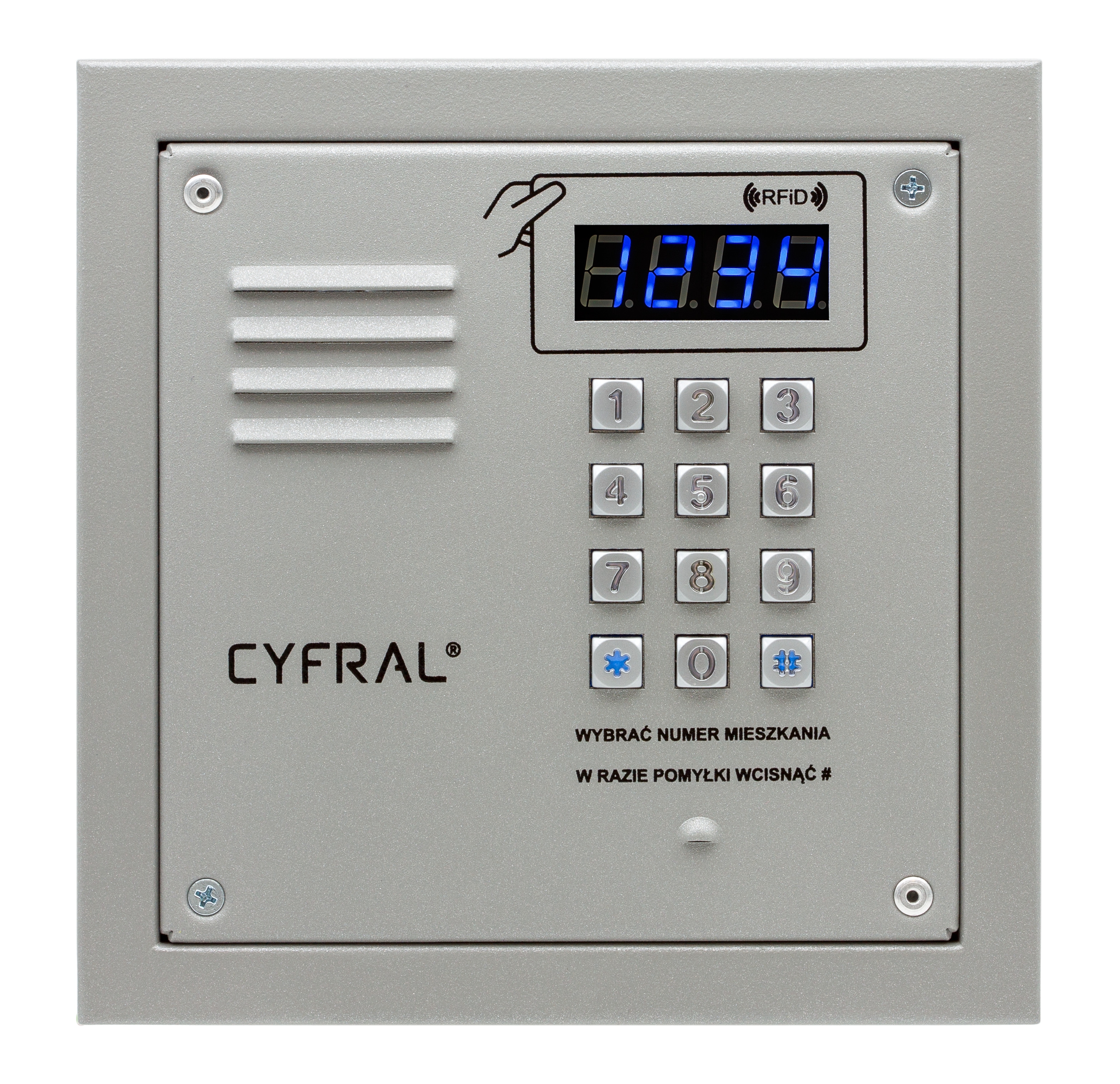 Telefonspynė CYFRAL PC-2000RE (sidabro spalvos)