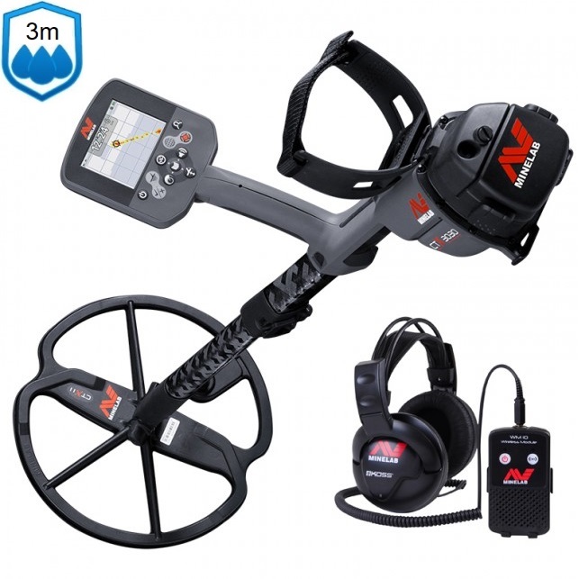 Metalo detektorius Minelab CTX3030 +ritė 17“ / DD