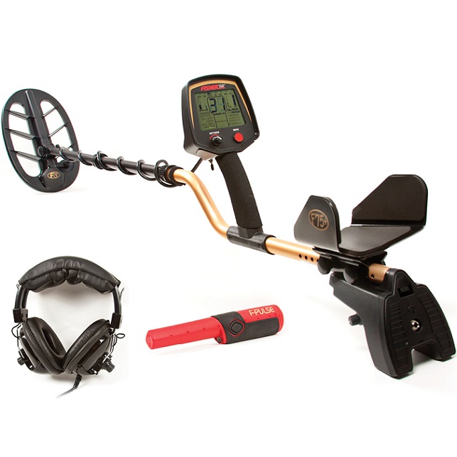 Metalo detektorius Fisher F75 Plius