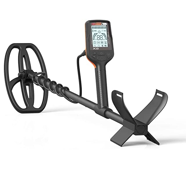 Metalo detektorius Quest X10 su 9“ rite