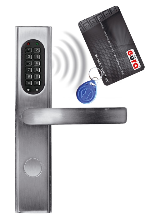 Spyna su prieigos kontrole '' EURA '' ELH-30B9 SILVER