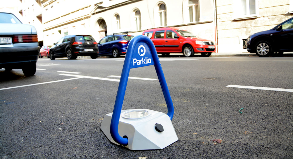 parkavimo vietos užraktas parklio