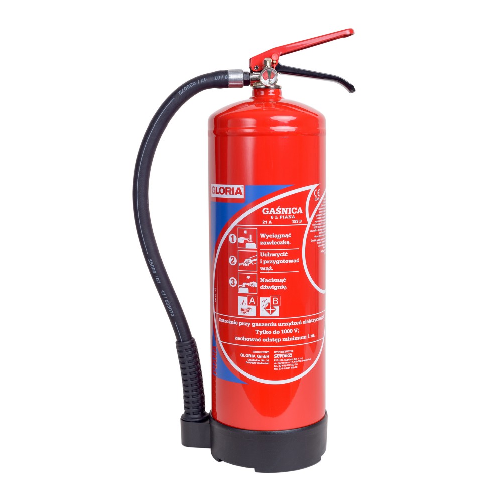 Vandens putų gesintuvas GLO-SD-6 6L