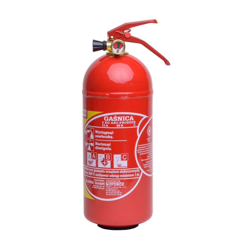 Miltelinis gesintuvas GLO-PD-2-GA 2 kg