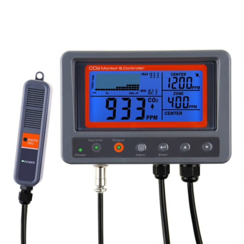 CO2 matuoklis su rėle AZ7530