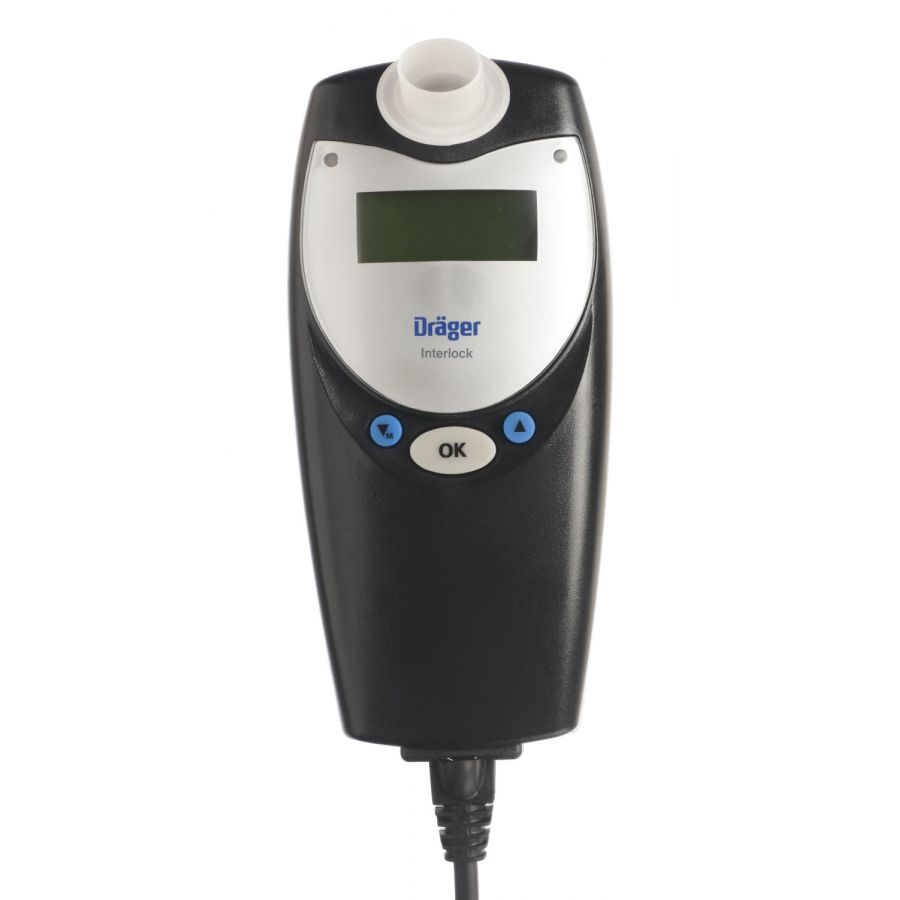 Užvedimą blokuojantis alkotesteris - alkoblokas Dräger Interlock XT