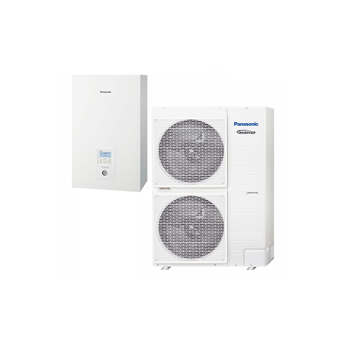 Šilumos siurblys oras-vanduo Panasonic WH-SXC09H3E8 / WH-UX09HE8 (9 kW / T-CAP išlaiko galią)