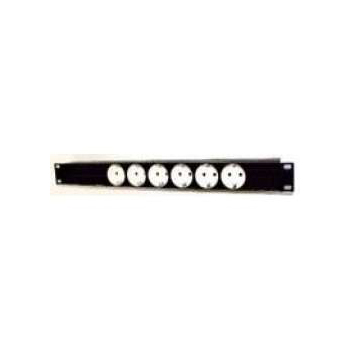 Maitinimo panelė 19'' 6x220V plastikinis korpusas