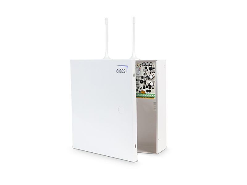 Apsaugos signalizacijos centralė ELDES ESIM384 
Lanksti ir galinga apsaugos sistema, atitinkanti ES standartus. Sistema siunčia informaciją apie objekto būklę (GSM/GPRS, PSTN arba LAN) saugos tarnybų stebėjimo pultams ir/arba tiesiogiai objektų šeimininkams. 
Naudojant Eldes Utility programinę įrangą, prie centralės galima prijungti ELDES naujos kartos belaidžius jutiklius bei valdiklius.