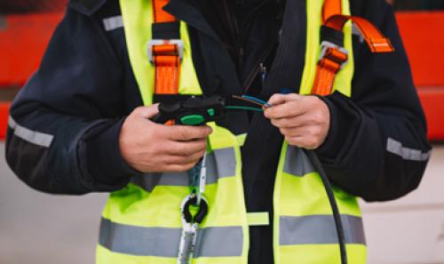 Atlikti elektros instaliacijos darbai kotedžų kvartale Stokholme