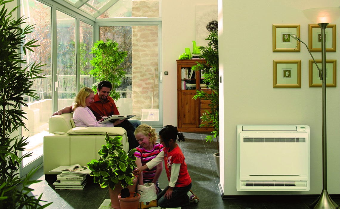 Grindiniai oras-oras šilumos siurbliai Daikin FVXS-F