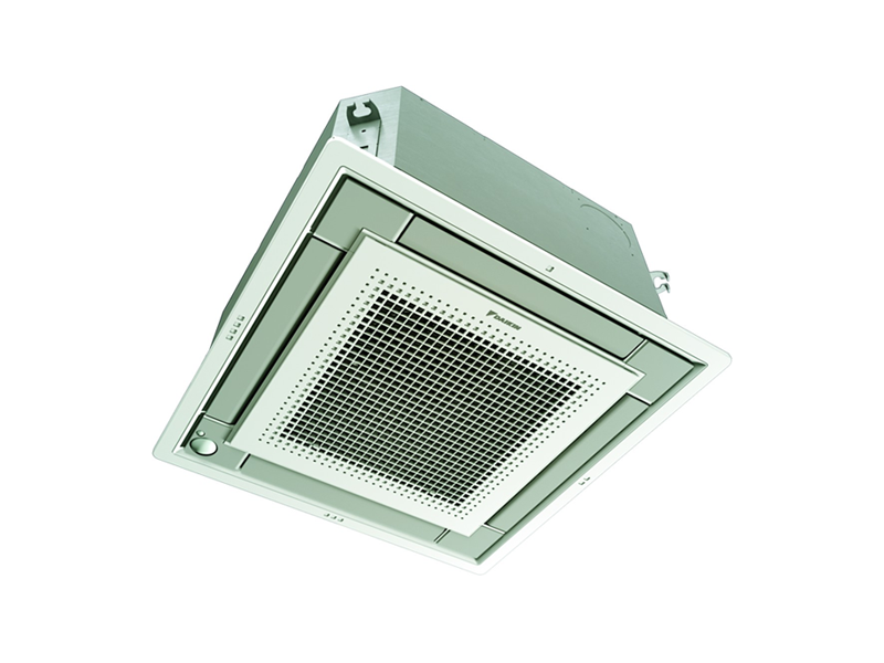 Kasetiniai multisplit oro kondicionieriai Daikin Fully Flat FFA-A9 
Visiškai plokščia integracija į standartines lubas, paliekant vos 8 mm. Modernus dizainas.     Du papildomi pažangūs jutikliai pagerina energijos efektyvumą ir komfortą  .   Atskiras sklendės valdymas  . Grindų jutiklis ir žmogaus aptikimo jutiklis.   Apsaugo nuo pernelyg ilgo oro išleidimo horizontaliai, kad būtų išvengta dėmių ant lubų. Sausinimo programa. Savaitinis laikmatis. 
Galimos baltos arba sidabrinės grotelės. Papildomai užsakomas WiFi modulis valdymui internetu. Distancinis pultelis arba sieninis pultas.