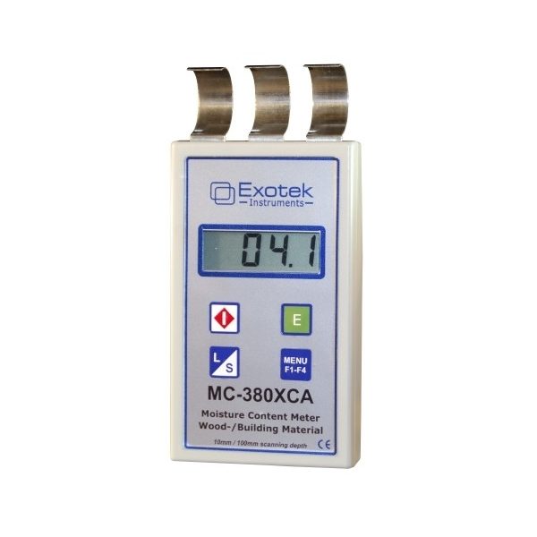 Medienos ir statybinių medžiagų drėgmės indikatoriaus (nepažeidžiantis objekto) Exotek MC-380XCA nuoma (para 34 Eur su PVM)