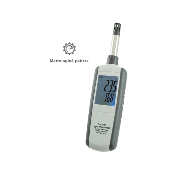 Termohigrometro su metrologine patikra TH-3321 nuoma (para 34 Eur su PVM)