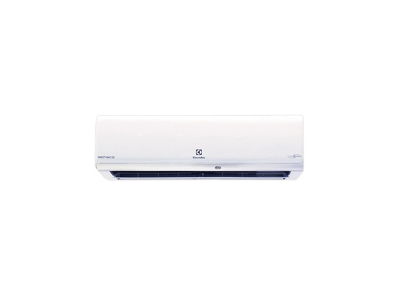 Vidaus blokas - Electrolux Monaco serijos sieninis multi split oro kondicionierius 
Pasižymi tolygiu našumo ir elektros sąnaudų valdymu, tiksliu temperatūros palaikymu ir ypatingai žemu triukšmo lygiu. Galimos versijos su 2,1 / 2,6 / 3,5 / 5,3 kW šaldymo galia ir 2,6 / 2,8 / 3,8 / 5,8 kW šildymo galia.