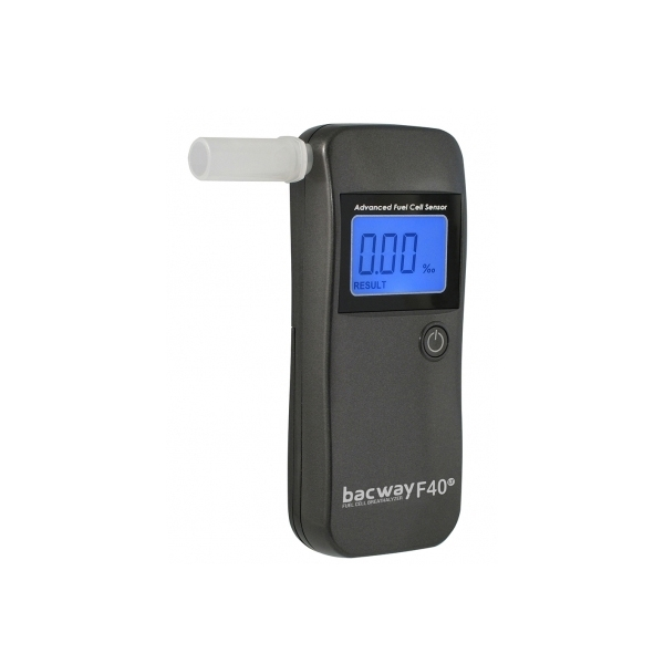 Alkotesterio BACWAY F-40 LT su elektrocheminiu jutikliu nuoma (para 13 Eur su PVM)