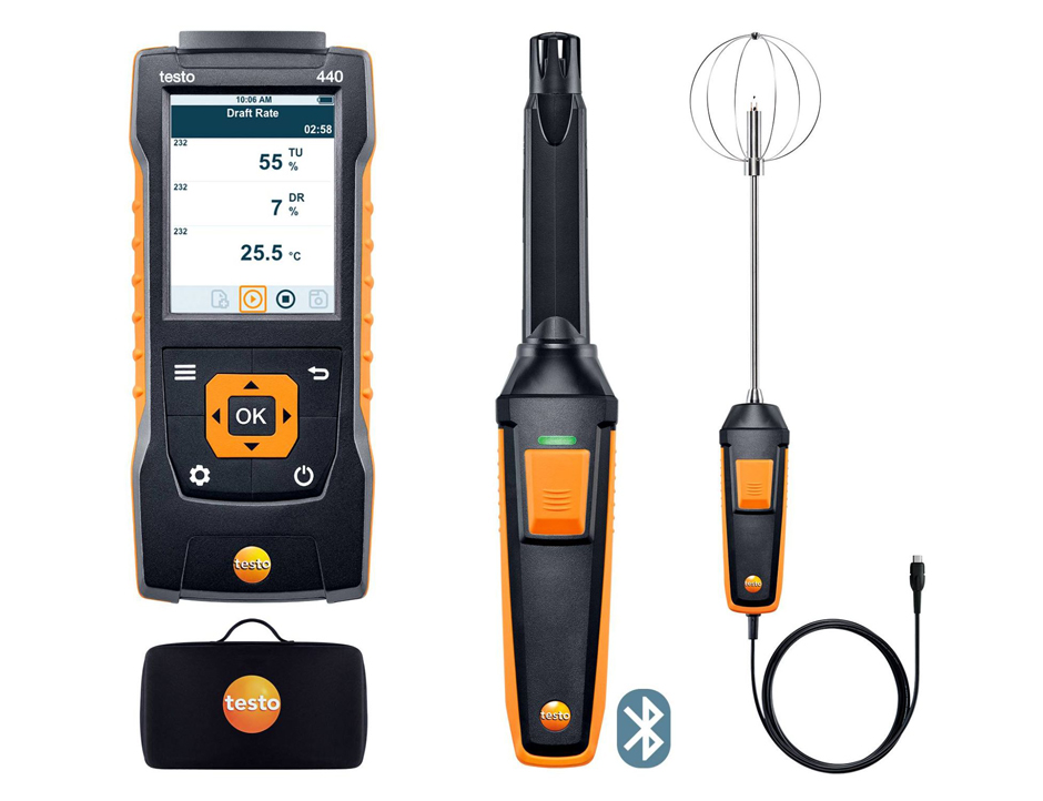 Multifunkcinis komplektas Testo 440 Indoor Comfort ComboKit / 0563 4408