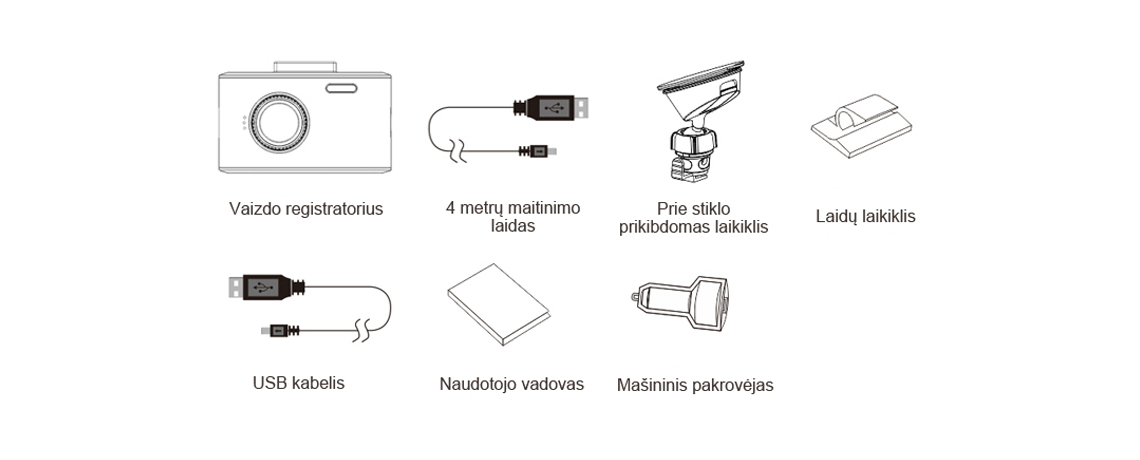 video registratoriai
