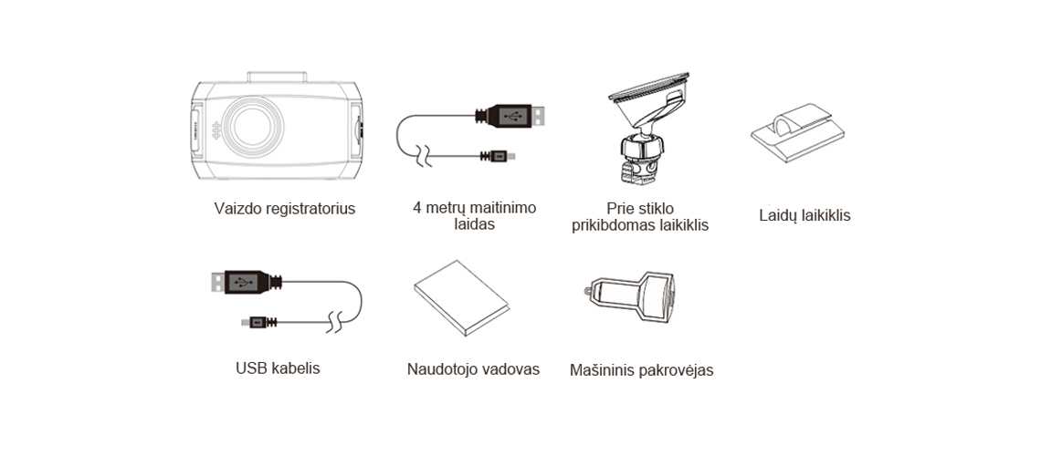 video registratoriai