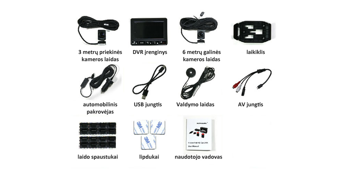 video registratoriai