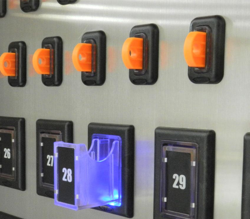 Pažangi raktų valdymo ir saugojimo spintelė KMS-CAB
