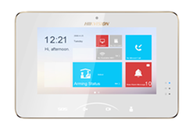 IP vaizdo telefonspynės monitorius Hikvision DS-KH8301-WT