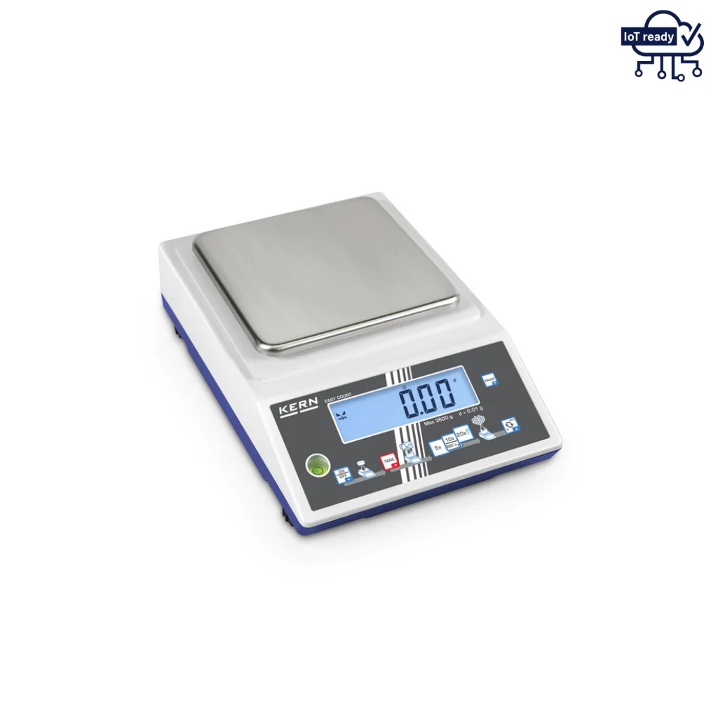 Vienetų skaičiavimo svarstyklės KERN IoT-Line CKE 3600-2