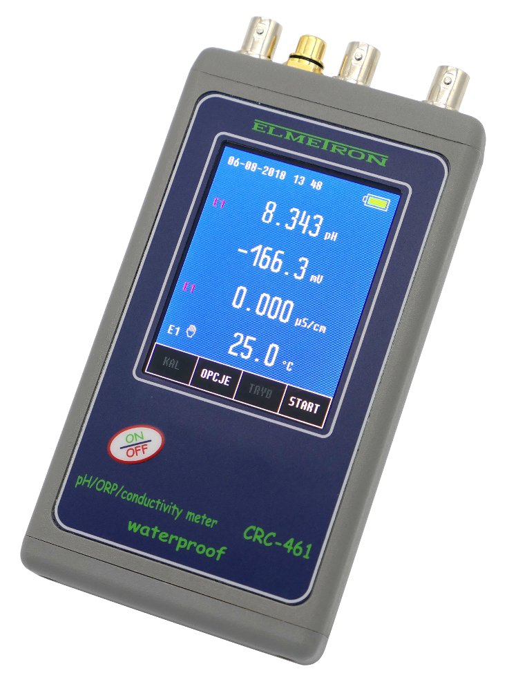 pH / redokso potencialo / laidumo / druskingumo matuoklis CRC-461