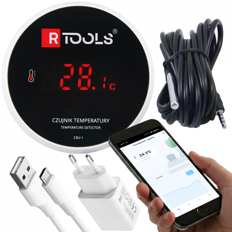 Išmanusis termometras RTOOLS CBU-1