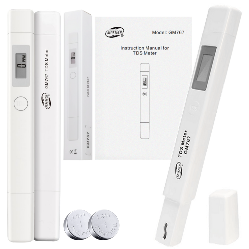 TDS vandens kokybės matuoklis Benetech GM767