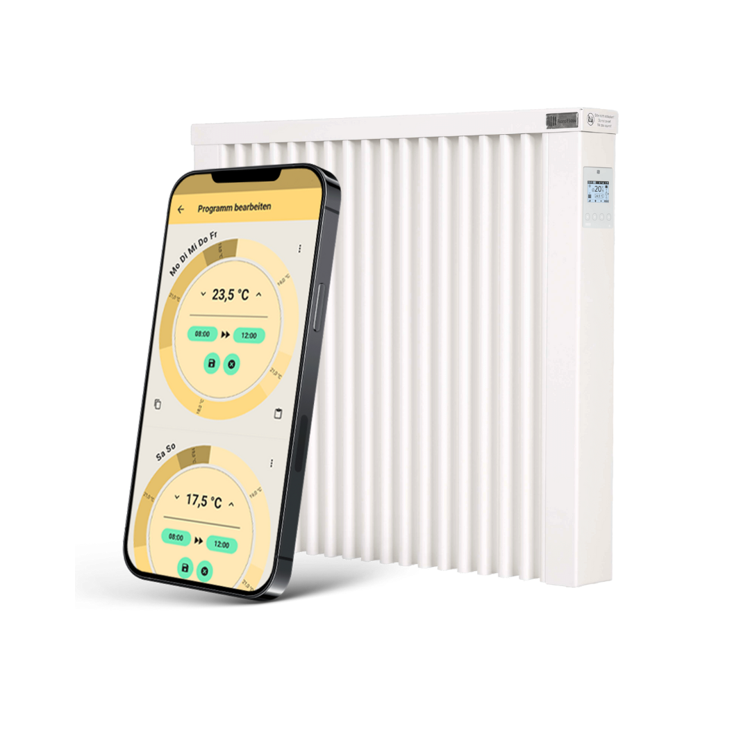 Elektrinis radiatorius AeroFlow (1300 W) su FlexiSmart Pro valdymu
