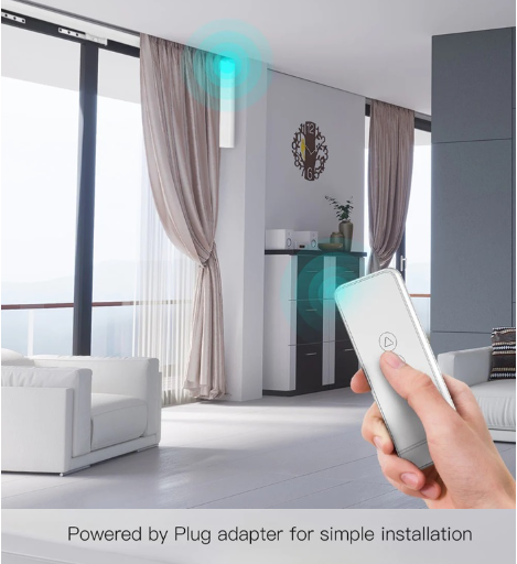 Automatinė užuolaidų valdymo sistema SmartHome Bluetooth&WiFi 3.5 metrai