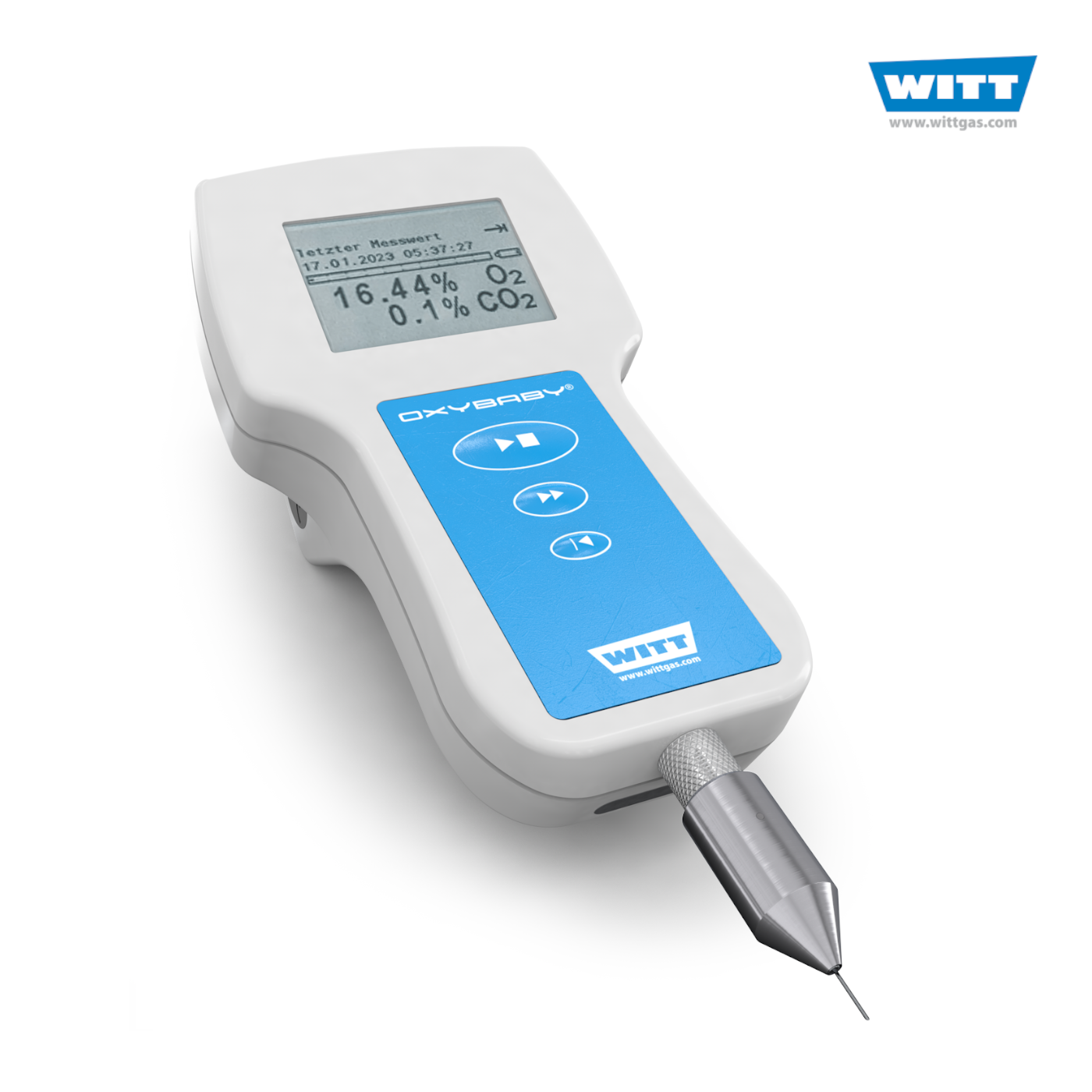 Dujų analizatorius OXYBABY® M+ (O₂ arba O₂/CO₂)