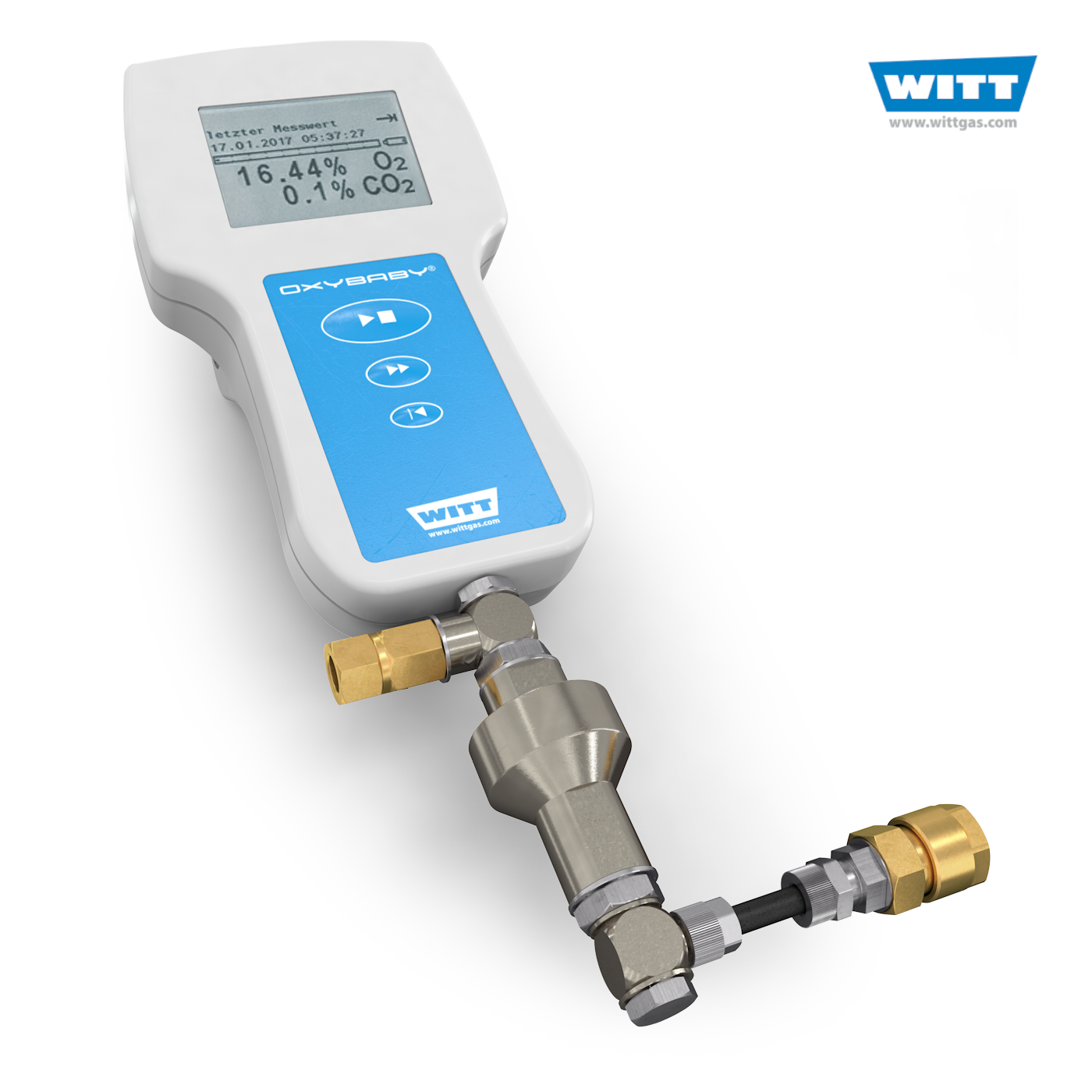 Dujų analizatorius OXYBABY® M+ P (O₂, CO₂ arba O₂/CO₂)